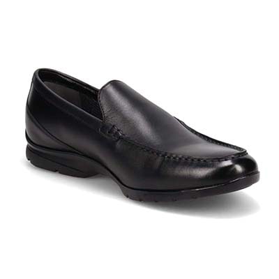 【GORE-TEX】マドラスウォーク madras Walk 「Recovery Shiatsu Insole」搭載で指圧効果により血行をよくする。 全天候快適 ゴアテックス スリッポンドレスシューズ　MW7703R BLACK 25.0