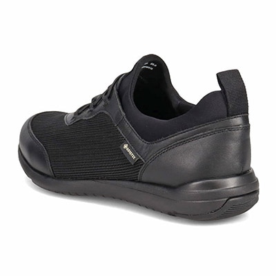 【GORE-TEX】マドラスウォーク madras Walk 「Recovery Shiatsu Insole」搭載で指圧効果により血行をよくする。 通勤快適  トラベルウォーキングにもお勧め！ 快適軽量スニーカー  MWL1004R BLACK 23.0