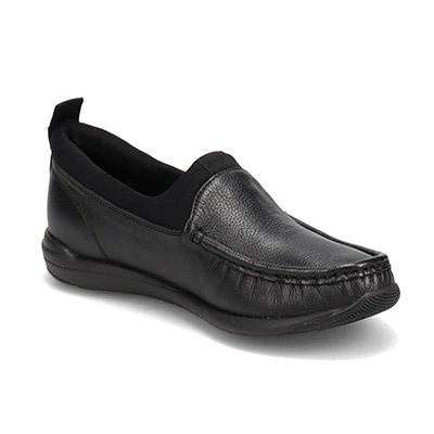 【GORE-TEX】マドラスウォーク madras Walk 「Recovery Shiatsu Insole」搭載で指圧効果により血行をよくする。ゴアテックス・モカシンスリッポンシューズ　MWL1021R BLACK 23.0