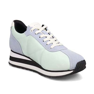 【GORE-TEX】マドラスウォーク madras Walk 「Recovery Shiatsu Insole」搭載　指圧効果により血行をよくする。防水・透湿機能 ナイロンスニーカー　MWL1030AR BLUE-TX 23.0
