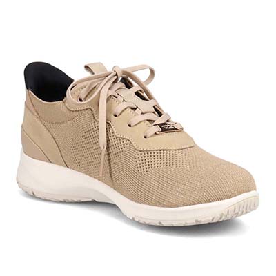 【GORE-TEX】マドラスウォーク madras Walk 「Recovery Shiatsu Insole」搭載で指圧効果により血行をよくする。カジュアルレースアップクイックフィットスニーカー  MWL1035R BEIGE 23.0