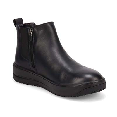 【GORE-TEX】防滑 マドラスウォーク madras Walk サイドゴアショートブーツ　MWL1038 BLACK 23.0