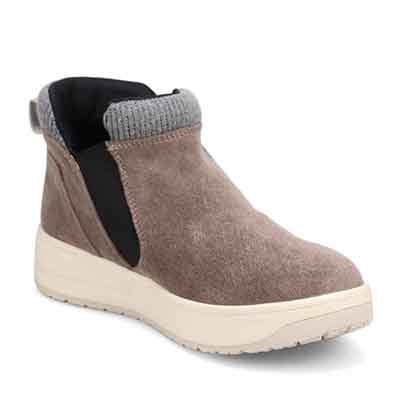 【GORE-TEX】マドラスウォーク madras Walk 「Recovery Shiatsu Insole」搭載　指圧効果により血行をよくする。防滑　外ジッパーリブ付きカジュアルブーツ MWL1046R GRAY-SILKY 23.0