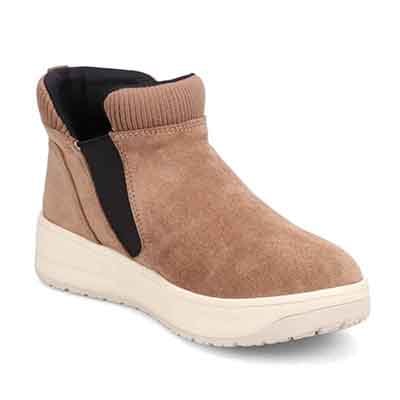 【GORE-TEX】マドラスウォーク madras Walk 「Recovery Shiatsu Insole」搭載　指圧効果により血行をよくする。防滑　外ジッパーリブ付きカジュアルブーツ MWL1046R OAK-SILKY 23.0