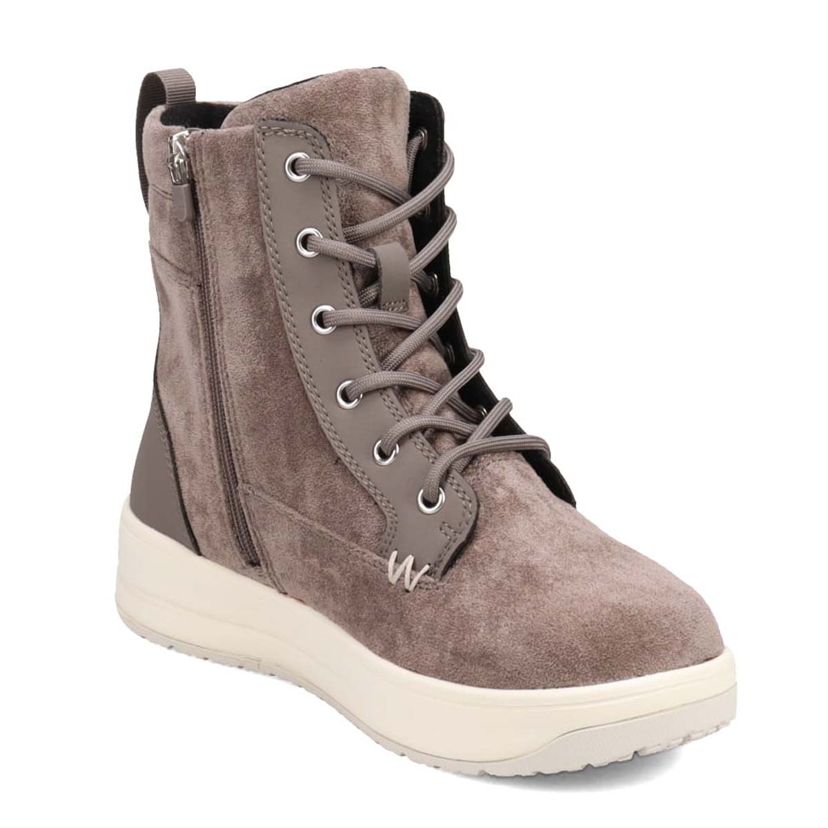 【GORE-TEX】マドラスウォーク madras Walk  厚底レースアップブーツ　MWL2235 GRAY 23.0