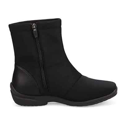 【GORE-TEX×防滑】madras Walk「Recovery Shiatsu Insole」搭載　指圧効果により血行をよくする。スクエアトゥブーツ MWL4072R BLACK 23.0