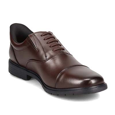 プロ コンフォート PRO-COMFORT Easy Wearing（簡単装着）内羽根ストレートチップビジネスシューズ　PC6009 BROWN 25.0