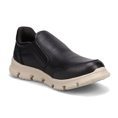 プロ コンフォート PRO-COMFORT クイックフィットレースアップカジュアルシューズ   PC6013 BLACK 25.0