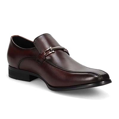 ペリーコレクション PERRY COLLECTION ビット付きスワールモカ スリップオン・ビジネスシューズ  PR2050 D-BROWN 25.0