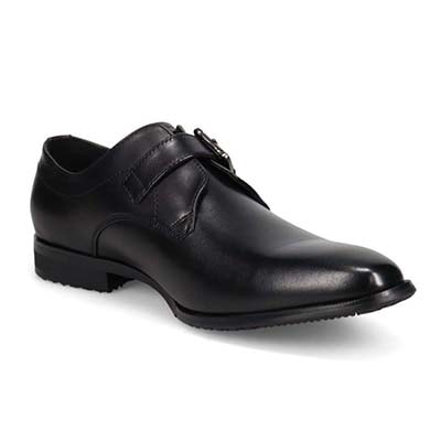 ペリーコレクション PERRY COLLECTION　モンクストラップドレスシューズ　PR2062 BLACK 25.0