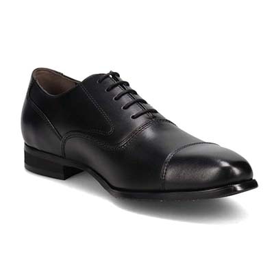 ペリーコレクション PERRY COLLECTION 内羽根ストレートチップビジネスシューズ PR4061 BLACK 25.0