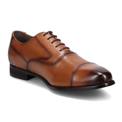ペリーコレクション PERRY COLLECTION 内羽根ストレートチップビジネスシューズ PR4061 L-BROWN 25.0