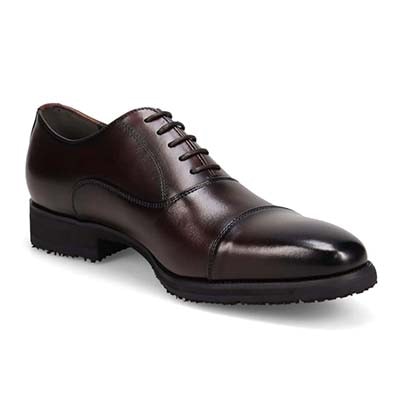 HIROKO KOSHINO HOMME  メンズ エレガント 内羽根ストレートチップ ドレスシューズ　SPHR5001 D-BROWN 25.0