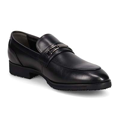 HIROKO KOSHINO HOMME  メンズ エレガント ビット付きローファー　SPHR5007 BLACK 25.0