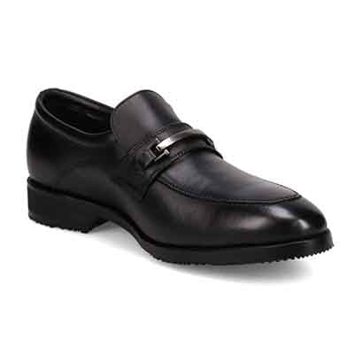 【GORE-TEX】マドラスウォーク madras Walk 「Recovery Shiatsu Insole」搭載で指圧効果により血行を115％促進。  ゴアテックス ビジネスローファーシューズ SPMW8005R BLACK 25.0