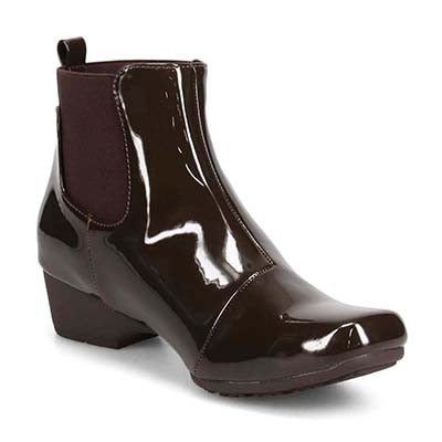 ソフトステップ SOFT STEP 雨の日も安心♪レイン対応ショートゴアブーツ KHAKI-E 23.0