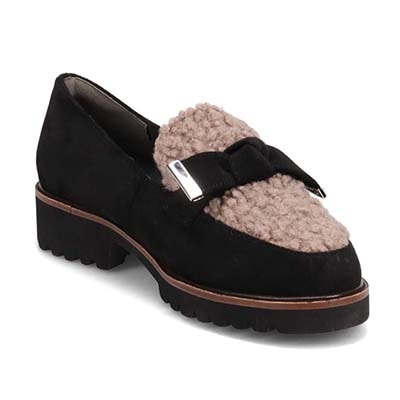 テーン tehen 高みえきれいめローファー　TN1792 BLACK/C 23.0