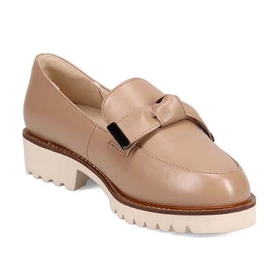 テーン tehen 高みえきれいめローファー　TN1792 D-BEIGE 23.0