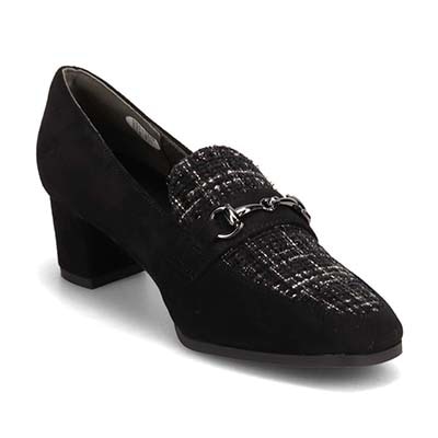 テーン tehen オン＆オフで活躍間違いなしビットローファー TN1798 BLACK-TX 23.0