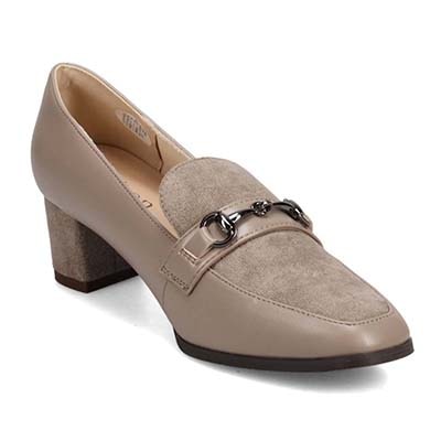 テーン tehen オン＆オフで活躍間違いなしビットローファー TN1798 GRAY-SILKY 23.0