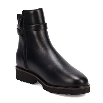 【撥水仕様】テーン tehen スタイリングの完成度を高めてくれるトレンドタンクソールブーツ　TN1799 BLACK 23.0