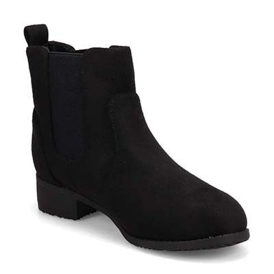 【防水仕様】テーン tehen オールウエザーサイドゴアショートブーツ　TN2301 BLACK-SILKY M