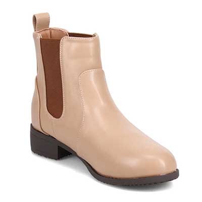 【防水仕様】テーン tehen オールウエザーサイドゴアショートブーツ　TN2301 D-BEIGE M　(23.0～23.5)