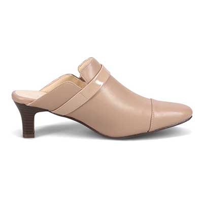 テーン tehen 不動の人気デザイン　スッと履けてきちんと見えるデザインミュール　TN5510 OAK 23.0