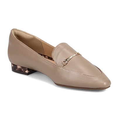 テーン tehen 履き心地やわらか  きれいめフラット・モカパンプス TN7002 D-BROWN/C 23.0