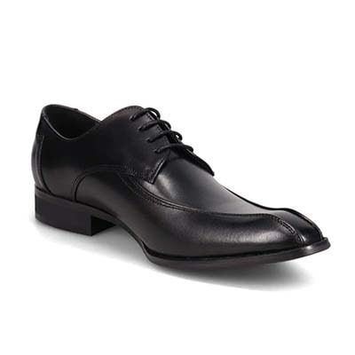 ヴィア カミーノ via cammino 外羽根スワールモカドレスシューズ　VC2504 BLACK 25.0