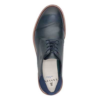 ランバンオンブルー LANVIN en Bleu レースアップ カジュアルシューズ  086514 NAVY 25.0
