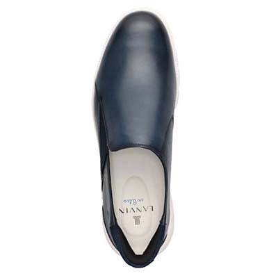 ランバンオンブルー LANVIN en Bleu  スリッポンカジュアルシューズ　86580 NAVY 25.0