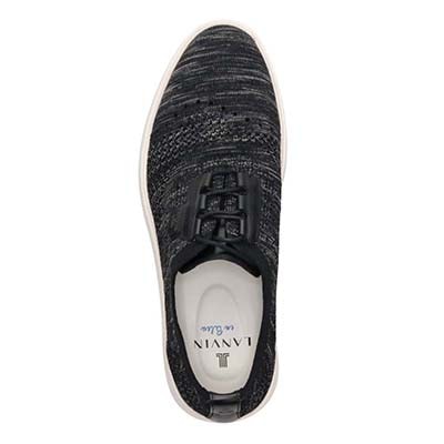 ランバンオンブルー LANVIN en Bleu  タウンカジュアルシューズ　86581 BLACK 25.0