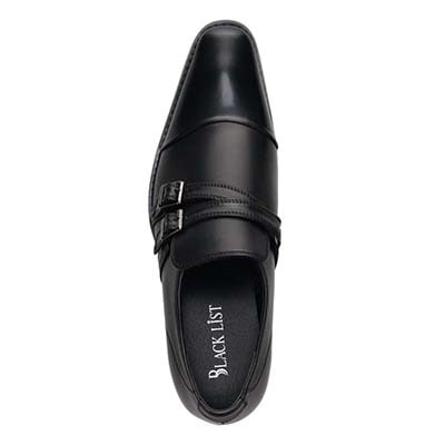 ブラックリスト BLACK LIST ダブルモンクストラップドレスシューズ BC2607 BLACK 250