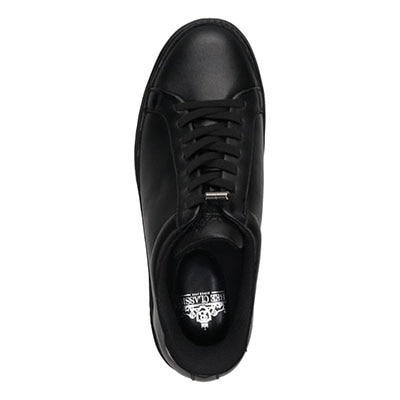 ビークラシック BEE CLASSIC　クイックフィット レザースニーカー　CB6050 BLACK 25.0