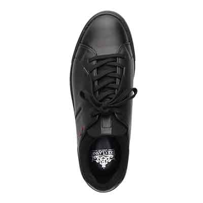 ビークラシック BEE CLASSIC　4cm4時間防水仕様 レザースニーカー　CB6055H BLACK 25.0