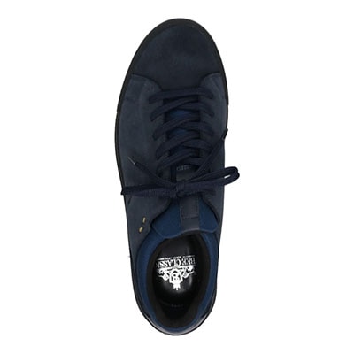 ビークラシック BEE CLASSIC　4cm4時間防水仕様 レザースニーカー　CB6055H NAVY-VELOURS 25.0