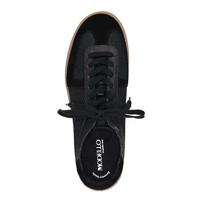 モデロ MODELLO 「リカバリーインソール」搭載で指圧効果により血行を115％促進。カジュアルスニーカー　DM11R BLACK 25.0