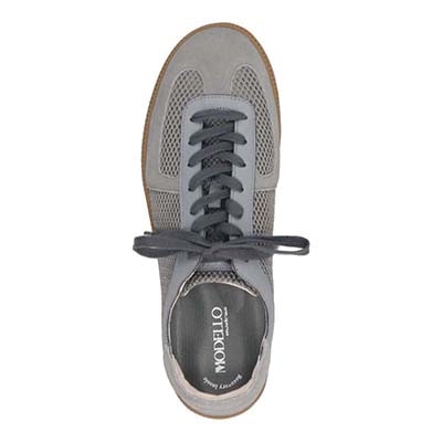 モデロ MODELLO 「リカバリーインソール」搭載で指圧効果により血行を115％促進。カジュアルスニーカー　DM11R GRAY 25.0