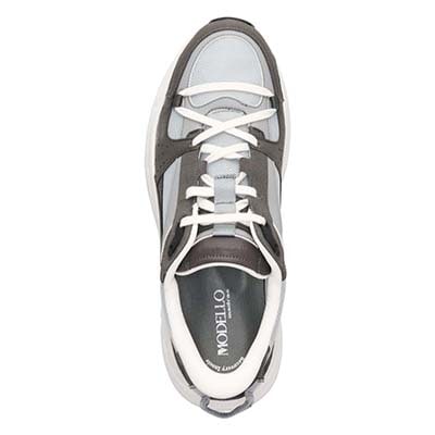 モデロ MODELLO 「リカバリーインソール」搭載で指圧効果により血行を115％促進。Recoveryナイロンメッシュスニーカー　DM2754R GRAY/C 25.0