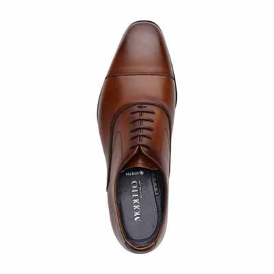 【GORE-TEX】モデロ MODELLO ゴアテックス 内羽根ストレートチップドレスシューズ　DM2801GH D-BROWN 25.0