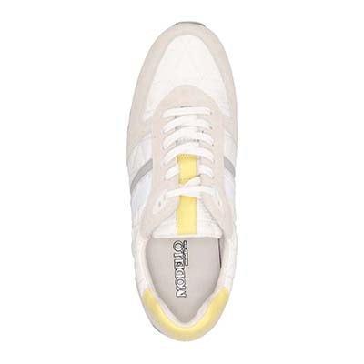 【ウィメンズサイズ】モデロ MODELLO ローカットスニーカー　DMS3350 IVORY 23.0