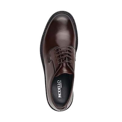 モデロ MODELLO COVEROSS Bee  外羽根プレーントゥドレスシューズ　DM3411 D-BROWN 25.0