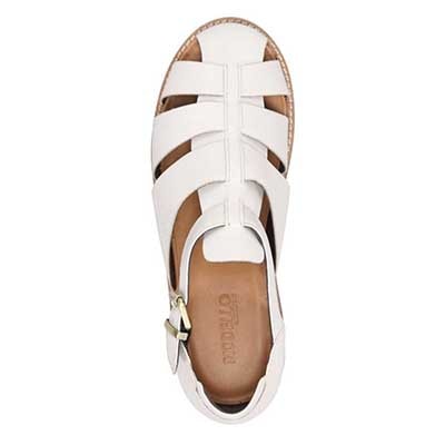 世界初のカバロス加工シリーズ  モデロ MODELLO グルカサンダル　DM5133 WHITE M (25.5～26.0cm)