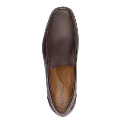 モデロ MODELLO 「Recovery Shiatsu Insole」搭載で指圧効果により血行を115％促進。 COVERROSS Bee  ユーチップ スリッポンドレスシューズ　DM5515R D-BROWN 25.0