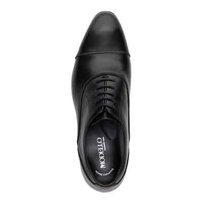 【GORE-TEX】モデロ MODELLO 「リカバリーインソール」搭載で指圧効果により血行をよくする。内羽根ストレートチップビジネスシューズ　DM5530GR BLACK 25.0