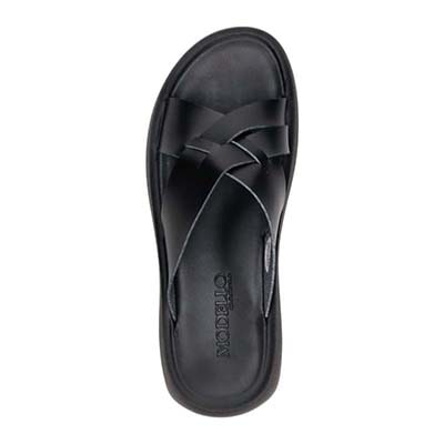 モデロ MODELLO メンズ フラットサンダル　DM5911X BLACK M（25～25.5）