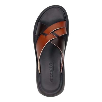 モデロ MODELLO メンズ フラットサンダル　DM5911X BROWN/DARKBROWN M（25～25.5）