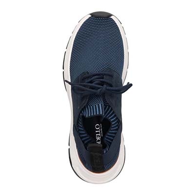 モデロ MODELLO レースアップカジュアルスニーカー　DM6522R NAVY/BLUE M(25.0～25.5cm)