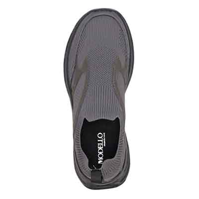 モデロ MODELLO 「Recovery Shiatsu Insole」搭載で指圧効果により血行をよくする。厚底ニット スリッポンスニーカー　DM6531R D-GRAY 25.0